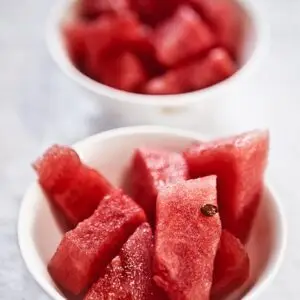 Water melon cubes