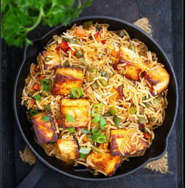 Paneer fried rice