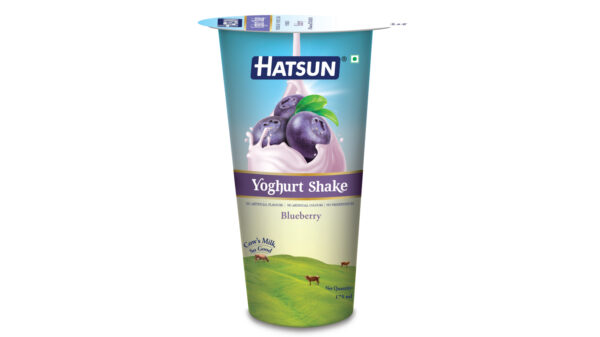 Yoghurt shake blueberry